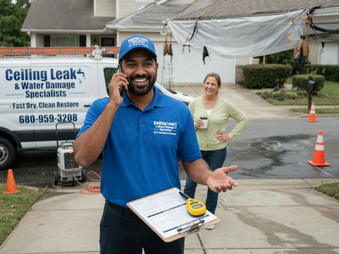 Ceiling Leak Cleanup Victoria, IL FAQs